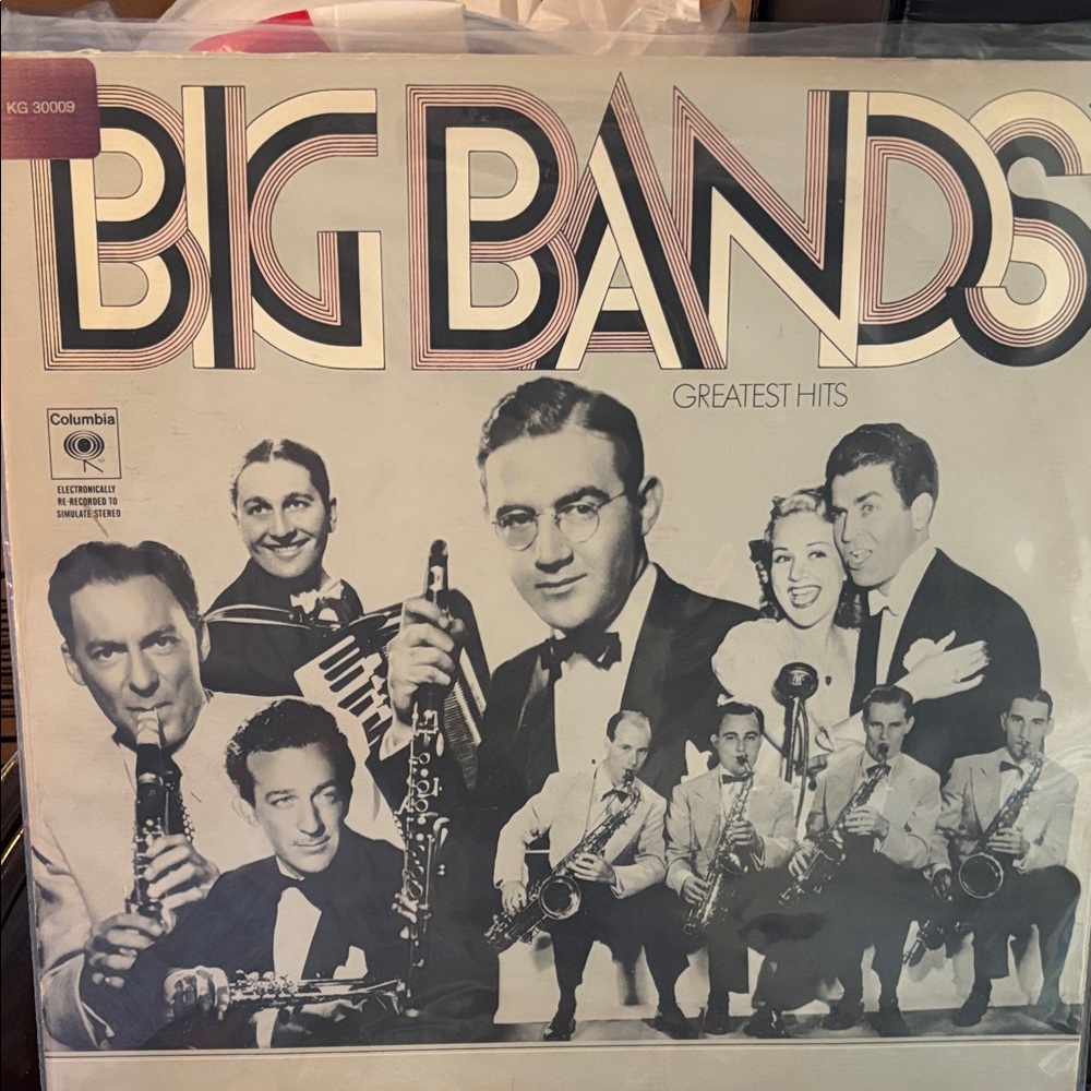 Columbia Big Bands Greatest Hits Vinyl Record